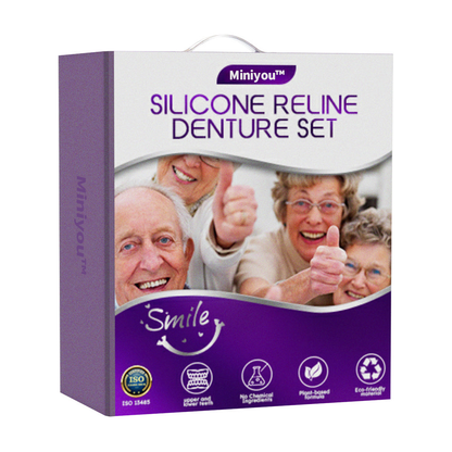 ✅Offizielle Webseite | Miniyou™ Silikon-Zahnprothesen-Reline-Set 👨🏻‍⚕️Empfohlen von der Bundeszahnärztekammer
